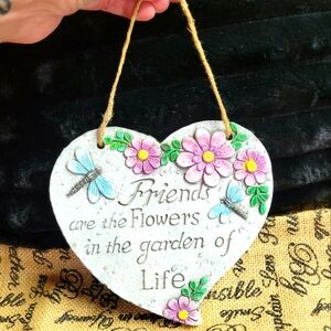 Poly stone heart sign very cute